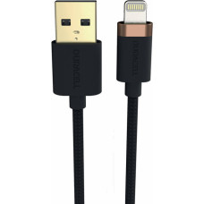 Duracell USB-C cable for Lightning 1m (Black)