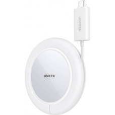 Wireless Charger UGREEN CD245, 15W (white)