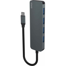 Savio Hub USB-C - 4 x USB-A, AK-54