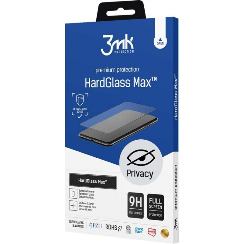 Apple iPhone 12|12 Pro - 3mk HardGlass Max Privacy™ screen protector
