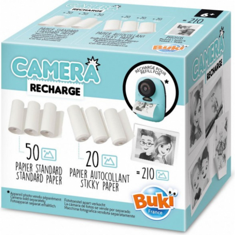 Tūlītēja drukāšanas kameru uzpilde, Buki