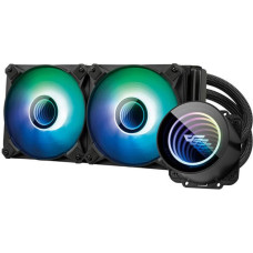 Darkflash DX240 V2 PC Water Cooling ARGB 2x 120x120 (black)