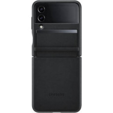 EF-VF721LBE Samsung Leather Cover for Galaxy Z Flip 4 Black