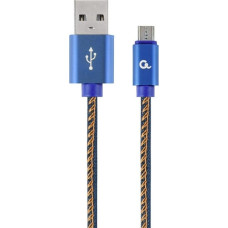 Gembird Cablexpert CC-USB2J-AMMBM-2M-BL USB cable USB 2.0 USB A Mini-USB B Blue