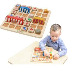 Izglītojoša labirinta spēle Atrodi ceļu uz sieru! Montessori