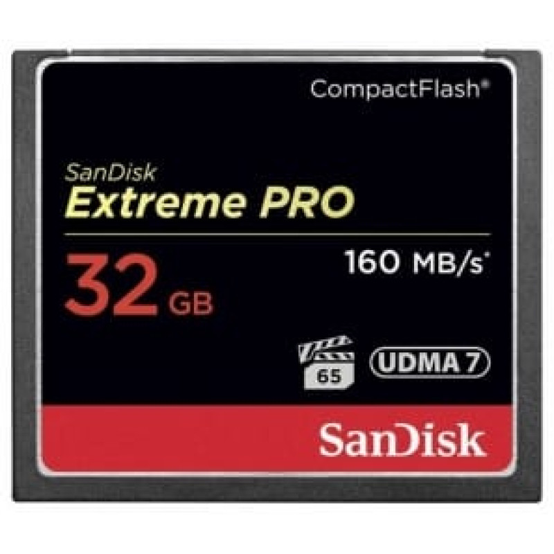 Sandisk 32GB Extreme Pro CF 160MB/s CompactFlash