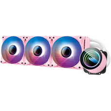 Darkflash DX360 V2.6 PC Water Cooling RGB 3x 120x120 (pink)