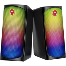 2.0 computer speakers for gamers Blitzwolf AA-GCR3, Bluetooth 5.0, RGB, AUX