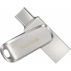 Sandisk Ultra Dual Drive Luxe USB flash drive 256 GB USB Type-A / USB Type-C 3.2 Gen 1 (3.1 Gen 1) Stainless steel