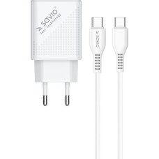 Savio LA-05 USB Type A & Type C Quick Charge Power Delivery 3.0 cable 1m Indoor