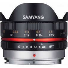 Samyang 7.5mm f/3.5 Fish-Eye MFT (Black)