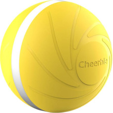 Interactive ball for dogs and cats Cheerble W1 (Yellow)