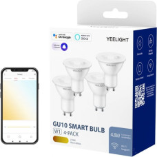 Yeelight YLDP004 W1 GU10 Wi-Fi dimmable smart bulb 4 pieces