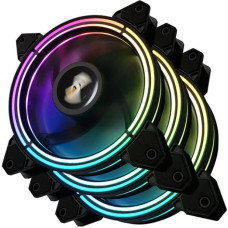 Darkflash CF11 Pro ARGB Computer Fan set 3in1 120x120 (black)