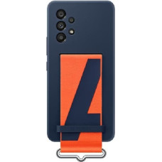 Samsung Silicone Cover Strap for Galaxy A53 5G navy blue