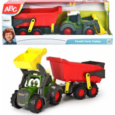 ABC Happy Fendt traktors ar piekabi 65cm