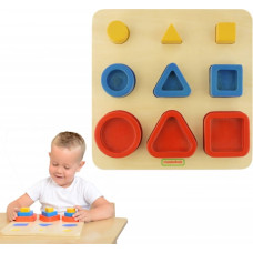 Formu šķirotājs Montessori ģeometriskie bloki