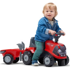 Baby Case IH Ride-On Tractor Red ar piekabi un piederumiem no 12 mēnešiem