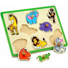 Wooden Puzzle Animals ZOO Puzle