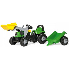 Deutz-Fahr Kid traktors ar piekabi