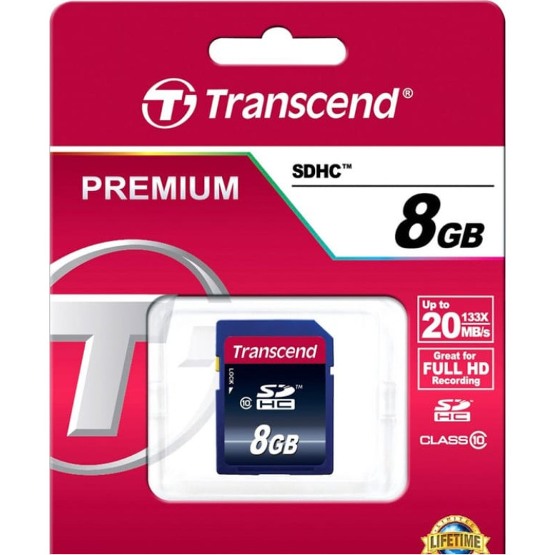 TRANSCEND 8GB SD karte Class10