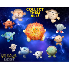 Mīksto rotaļlietu komplekts - Saule un planētas, Celestial Buddies