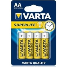 Baterija Varta AA SuperLife Zinc Carbon 4 Pack