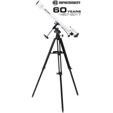 Teleskops, Refractor Classic 60/900 EQ, BRESSER ar telefona adapteri