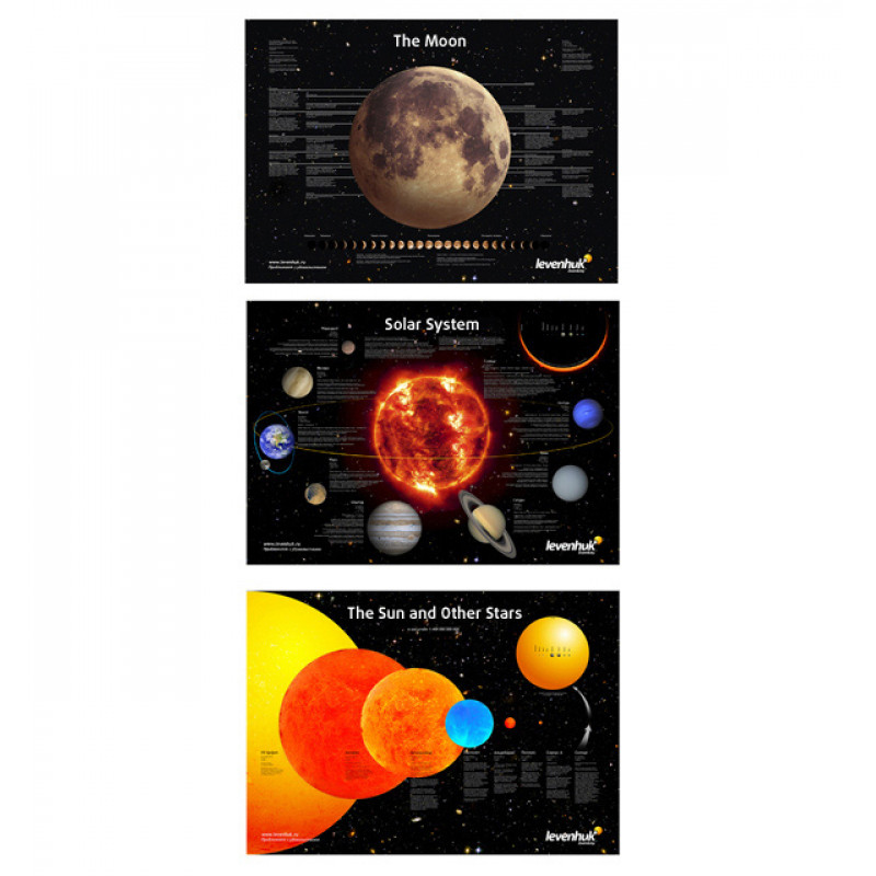 Levenhuk Space Posters Set