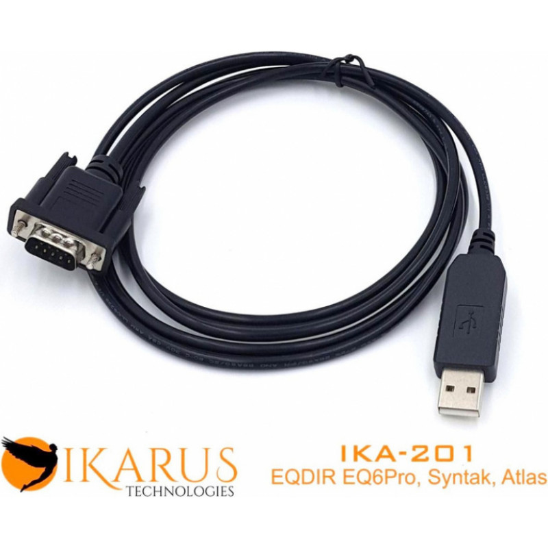 USB kabelis (EQDir EQ6Pro,Syntak), Ikarus Technologies