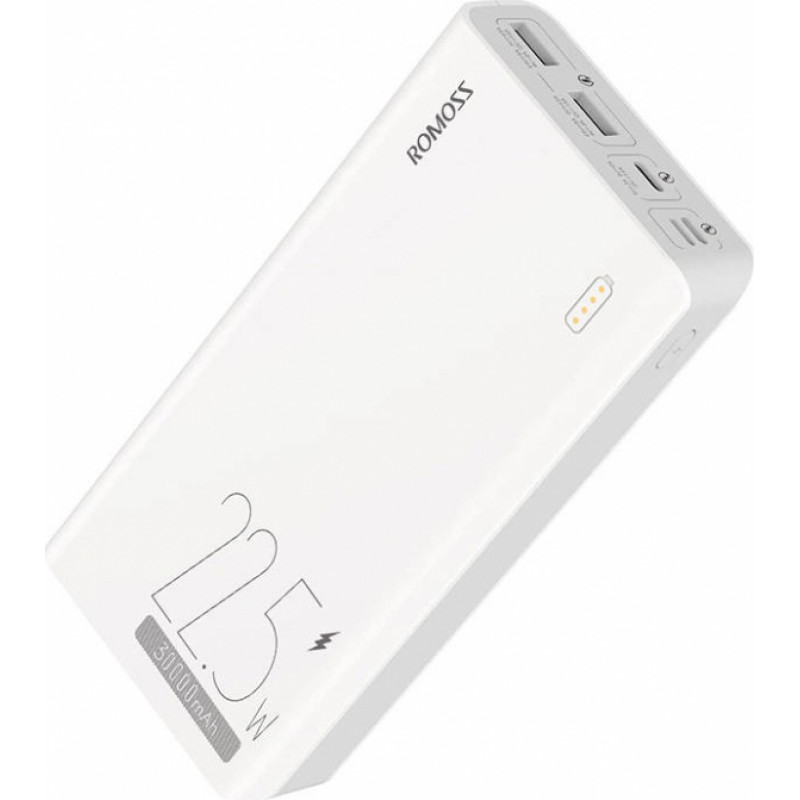 Powerbank Romoss SENSE8F 30000mAh, 22.5W (white)