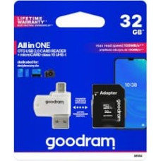 Goodram M1A4-0320R12 memory card 32 GB MicroSDHC Class 10 UHS-I