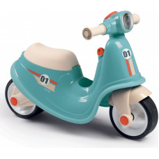 Blue Ride-on Scooter Retro Silent Wheels Scooter