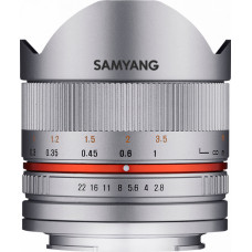 Samyang 8mm f/2.8 UMC Fish-Eye II Canon M (Silver)