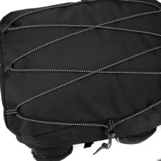 Wozinsky Bicycle Bike Pannier Bag Rear Trunk Bag with Shoulder Strap and Bottle Case 60L black (WBB13BK)