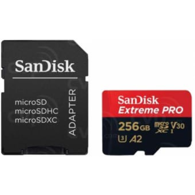 Sandisk Extreme PRO 256 GB MicroSDXC UHS-I Class 10