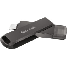 Sandisk iXpand USB flash drive 256 GB USB Type-C / Lightning 3.2 Gen 1 (3.1 Gen 1) Black