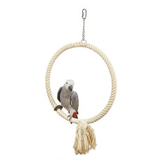 Duvo Plus (Be) Duvo Plus Ring Swing, 30cm - riņķis-šūpoles vidējiem un lieliem papagaiļiem