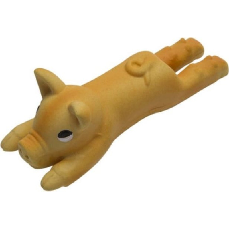 Amber Crown (Eu) Amber Crown Pig Latex, 15cm - lateksa cūciņa ar pīkstuli