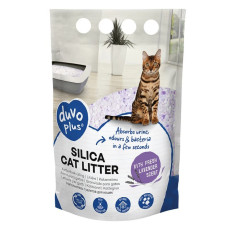 Duvo Plus (Be) Duvo Plus Silica Cat Litter Lavender, 5L - silikona pakaiši ar lavandas aromātu