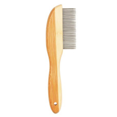 Duvo Plus (Be) Duvo Plus Bamboo Comb 31 pins - bambusa ķemme ar rotējošiem zobiem