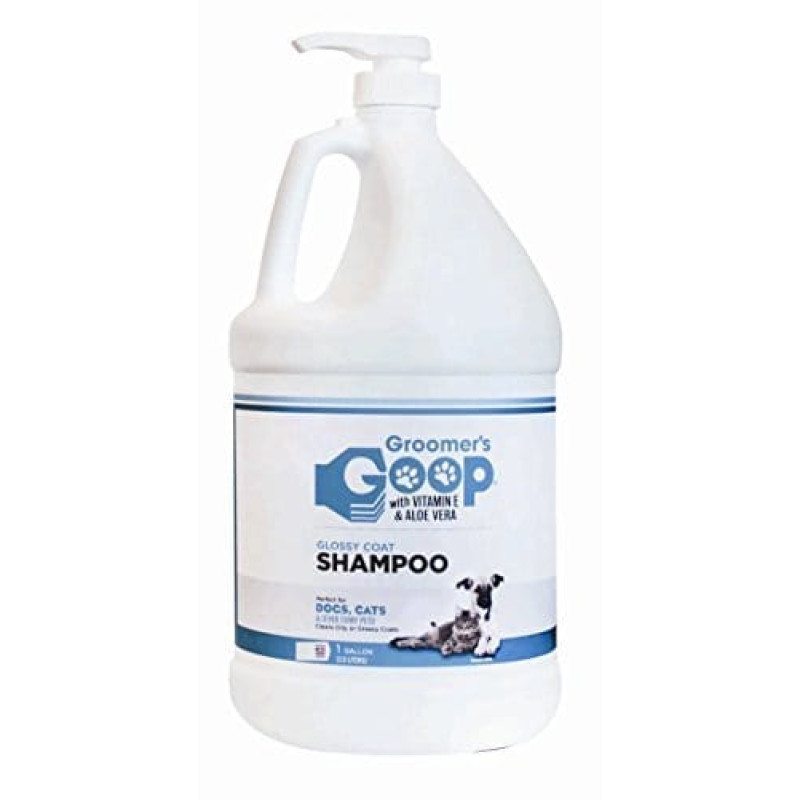 Groomer`s Goop (Usa) Groomer`s Goop Glossy Coat Shampoo, 3800ml - šampūns kažoka spīdumam un mirdzumam