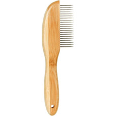 Duvo Plus (Be) Duvo Plus Bamboo Detangling Comb 21 Pins - bambusa ķemme ar rotējošiem zobiem