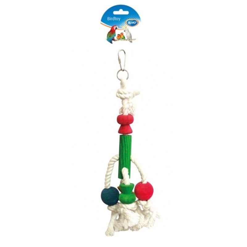 Duvo Plus (Be) Duvo Plus Rope With Cubes, 33cm