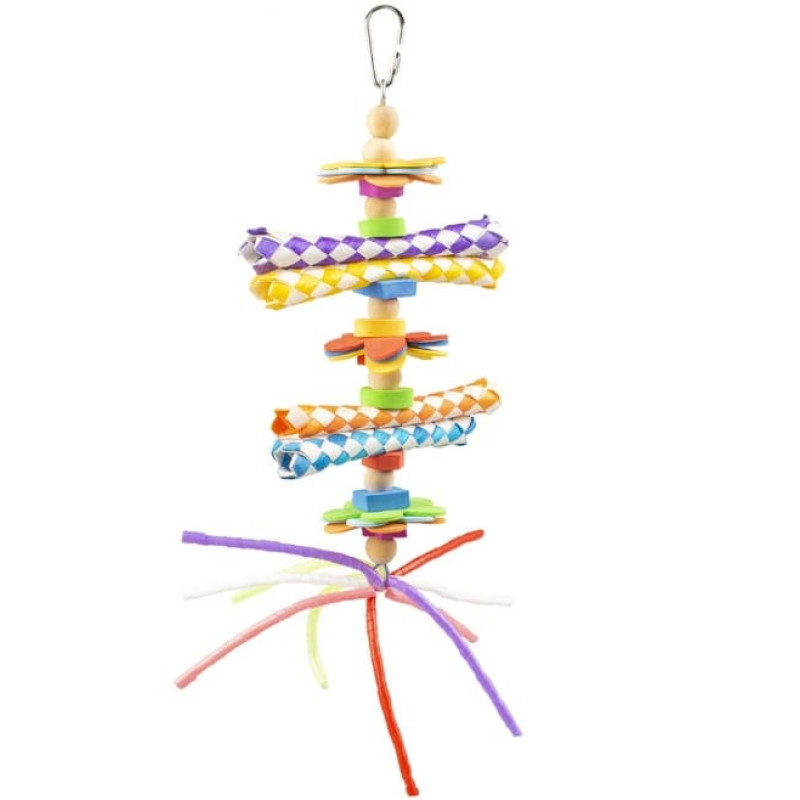 Duvo Plus (Be) Duvo Plus Pendant with toys L, 29,2cm - rotaļlieta vidējiem un lieliem papagaiļiem