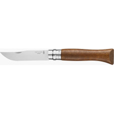 Nazis Opinel Classic Nr. 9 walnut, Nerūsējošais tērauds