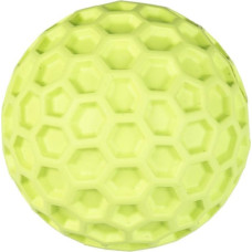Duvo Plus (Be) Duvo Plus Hexagon Ball Squeak Green, 5,5cm - gumijas bumbiņa ar pīkstuli