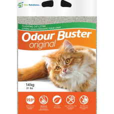 Odour Buster (Ca) Odour Buster Original, 14kg - cementējošās smiltis ar urīna fermentus bloķējošo piedevu