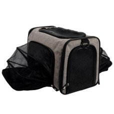 Dogit (Ca) Hagen Dogit Explorer Expandable Carry Bag Grey - izvelkama transportsoma