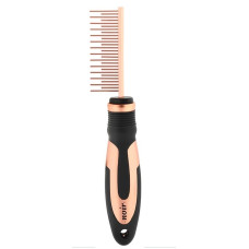 Noir (Nl) Ebi Noir detangling comb high-low pins - ķemme ar dažāda garuma zobiem